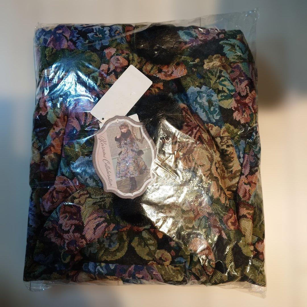 しまむら×クラロリくる実 ノエルドメモワール ゴブラン ファーコート 3L