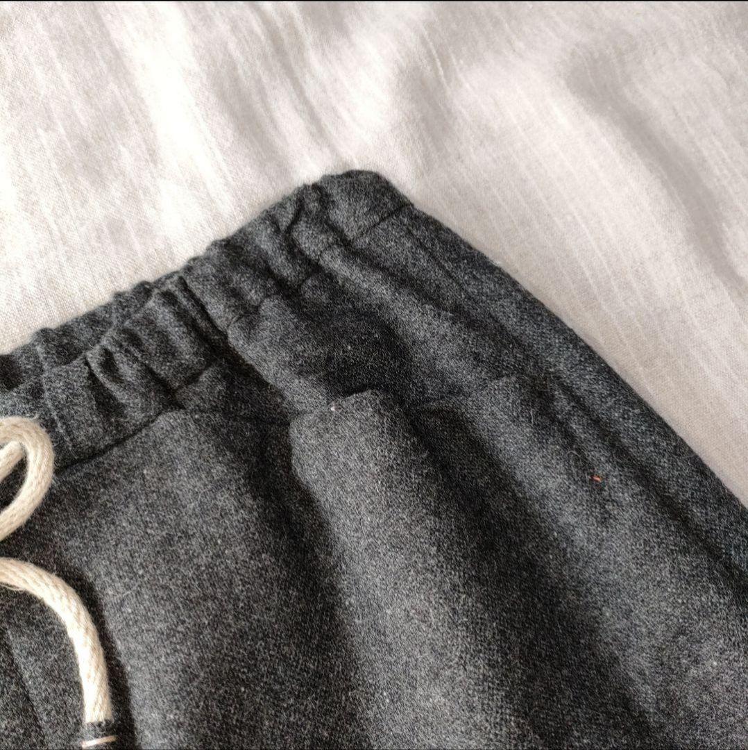 Vm 　ヴーム　ウールパンツ　ダークグレー