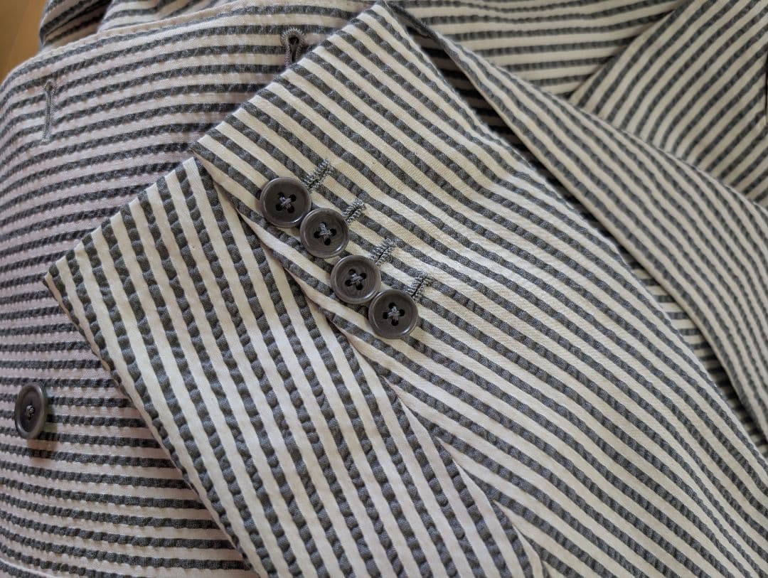 更に！値下げ！SHIPS&SouthWickのシアサッカーダブルブレストスーツ