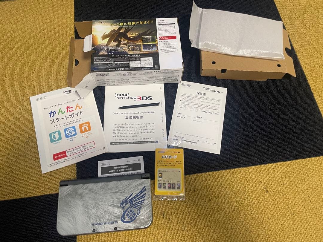 モンスターハンター4G スペシャルパック 3DSLL ソフト特典　本体　モンハン
