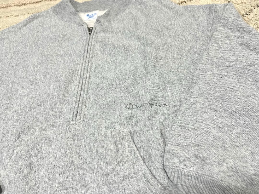 フレームワークチャンピオン別注ハーフzipリバースウィ