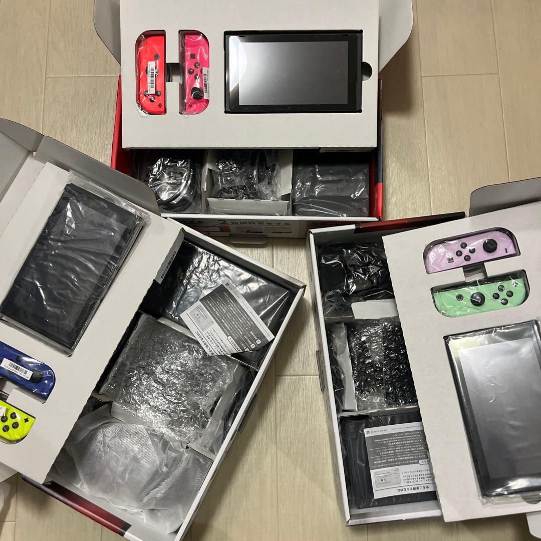 Nintendo Switch 本体 3台セット