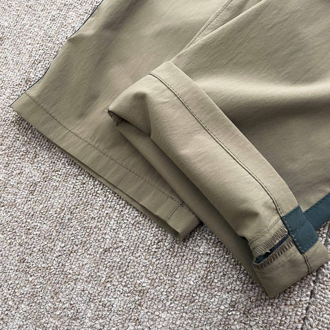 超美品　ラフアンドスウェル　パンツ　ストレッチ　春夏　カーキ　Mサイズ