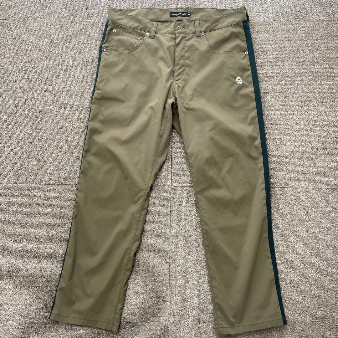 超美品　ラフアンドスウェル　パンツ　ストレッチ　春夏　カーキ　Mサイズ