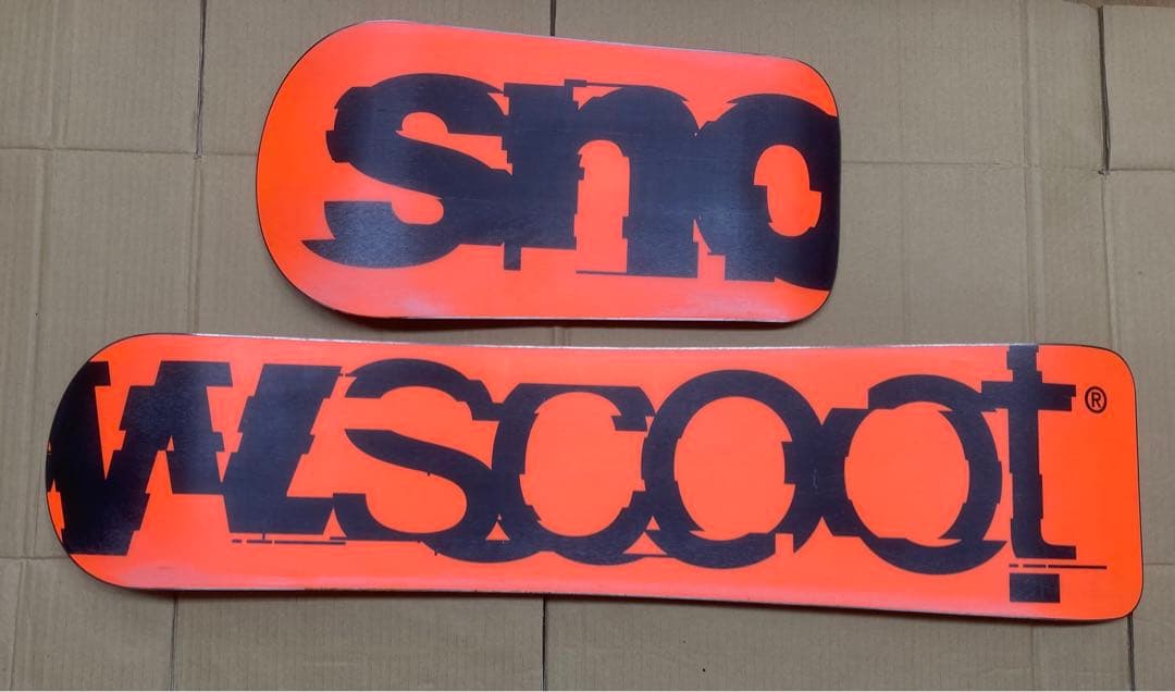 JYYK ジック G-1 スノースクート用 ボード scoot オレンジ