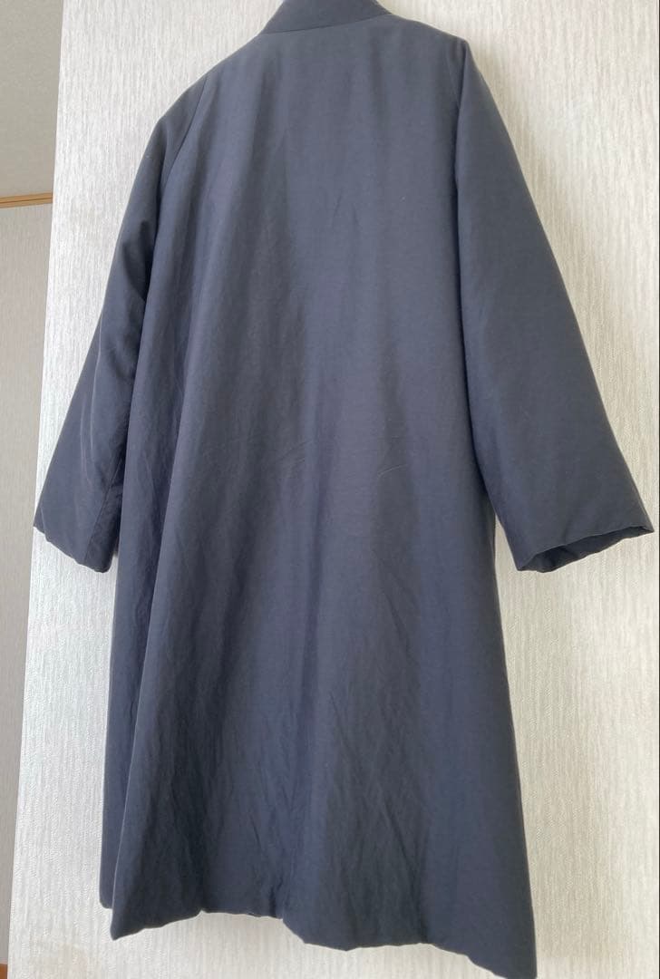 2020 ヨーガンレール　シルクコットンダウンコート　黒 Lサイズ