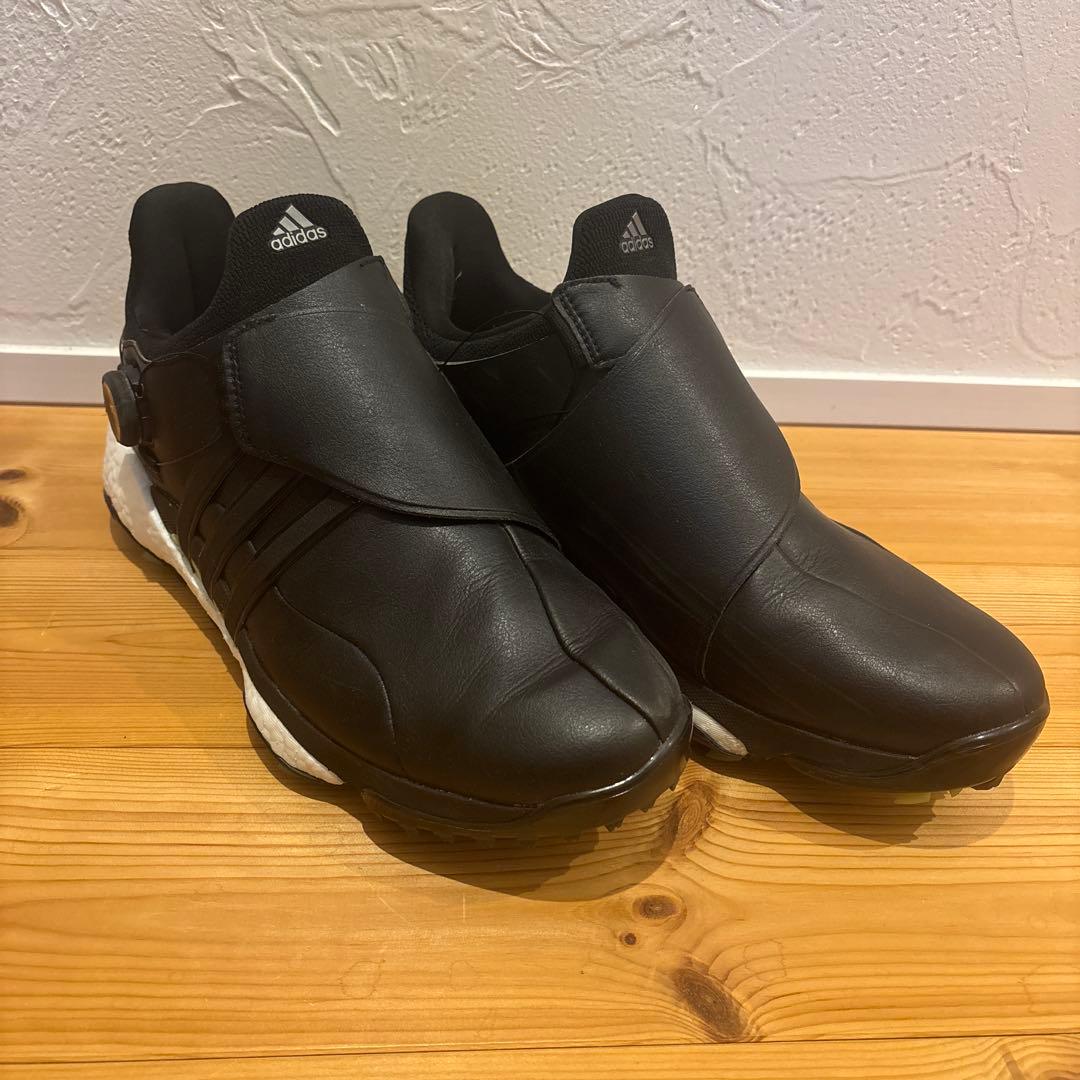 adidas ゴルフシューズ ブラック BOA 28cm