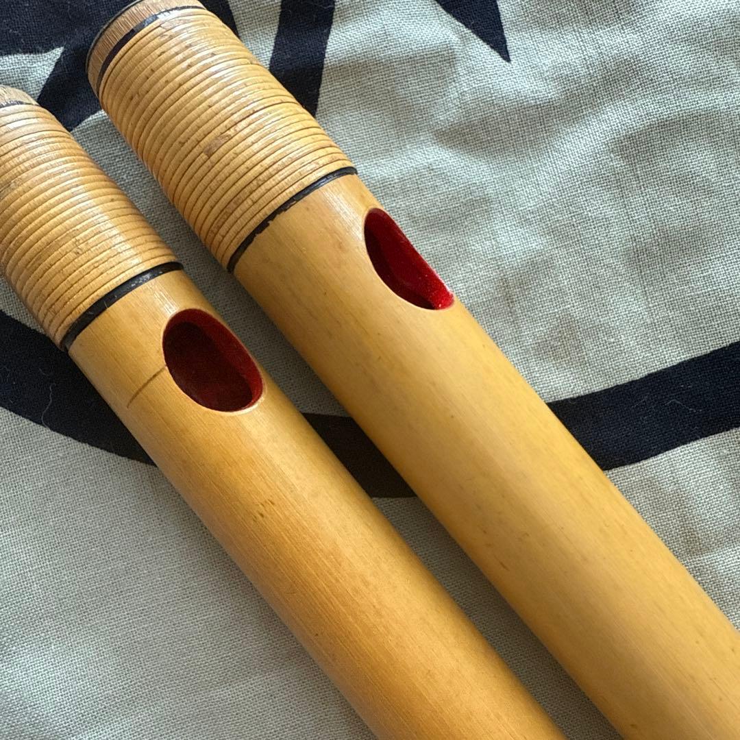 【獅子田】篠笛 竹製 6穴 7穴　六本調子