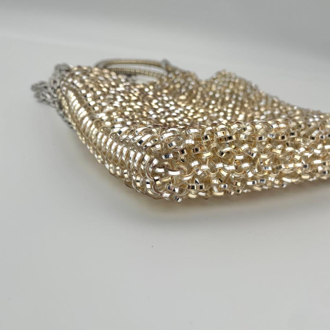 ANTEPRIMA アンテプリマ　ミニアトゥーラ　シルバーゴールド　ワイヤー