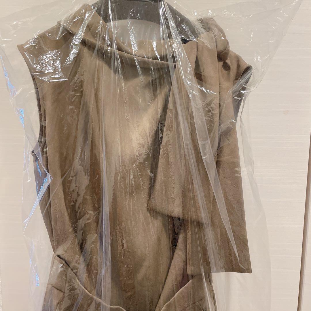 【定価以下】 L’AUBE BLANC サイドボウタイコンビネーション/ブラウン