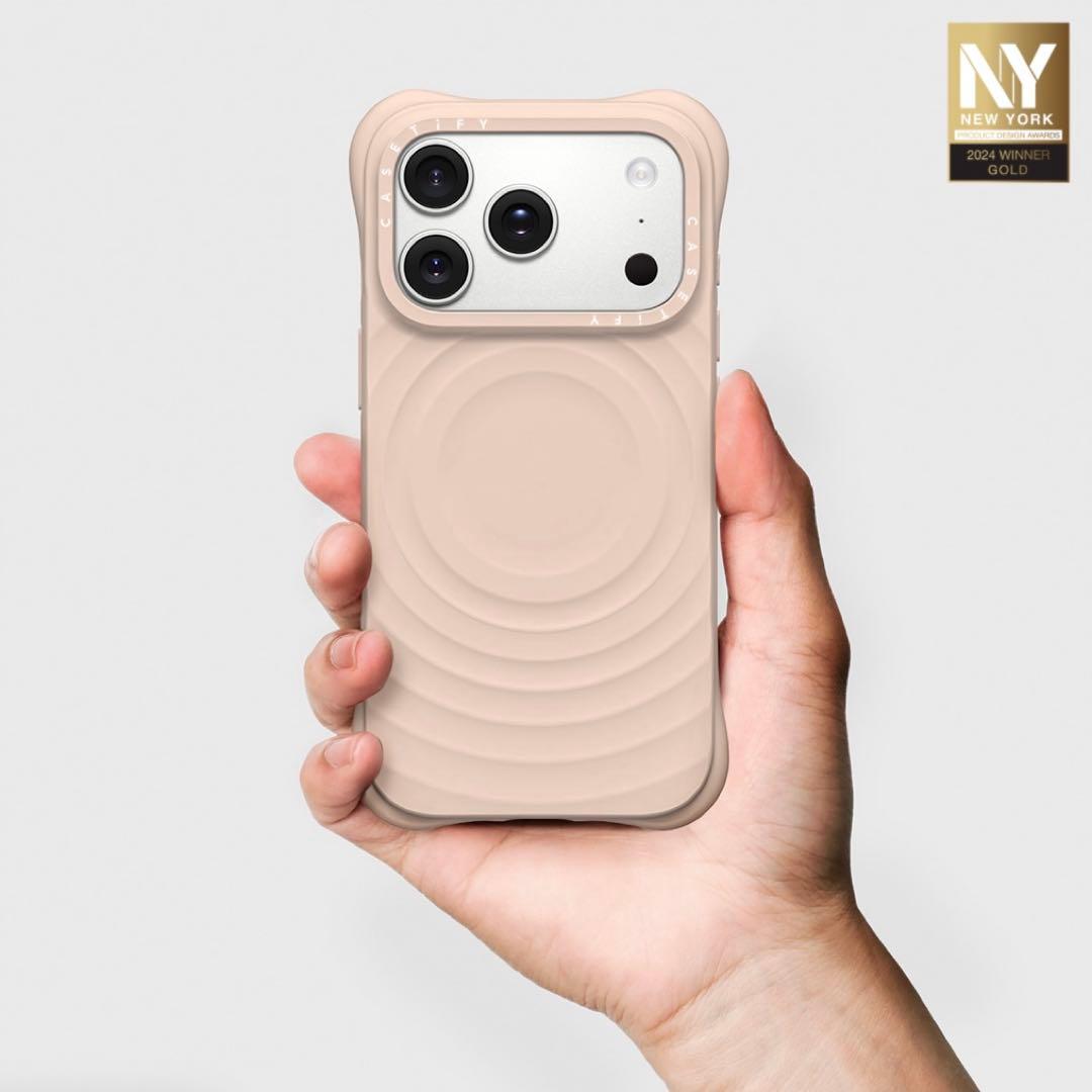 【新品未使用】17pro max CASETiFY ウェーブシリコンケース