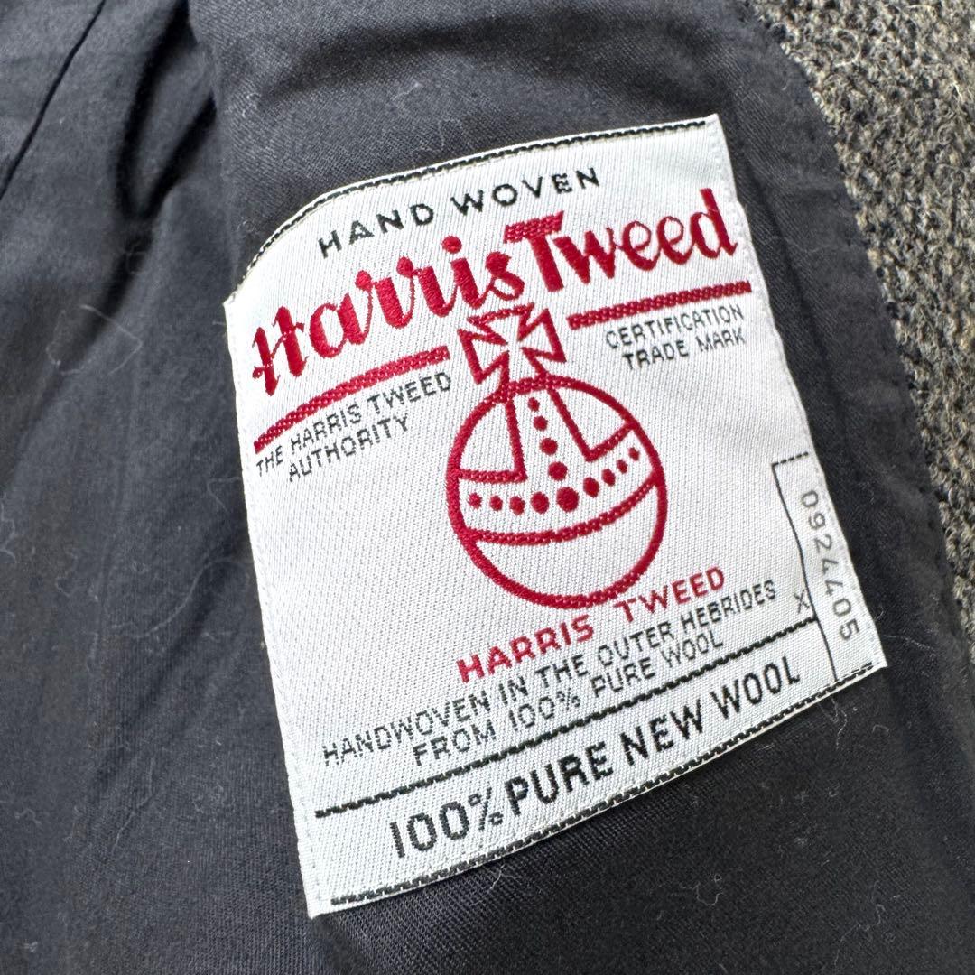 美品★マーガレットハウエル×ハリスツイード テーラードジャケット 3 L相当