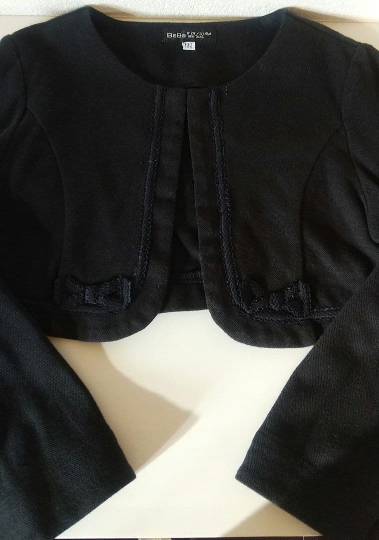 ベベ フォーマル4点セット 120cm