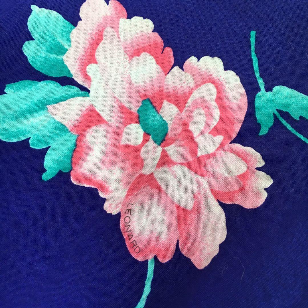 新品同様　LEONARD レオナール　タグ付　コットンストレッチ　チュニック