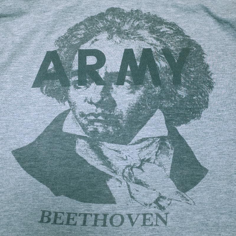 ベートーヴェン フード付きロンT 長袖Tシャツ パーカー サニーサイドアップ