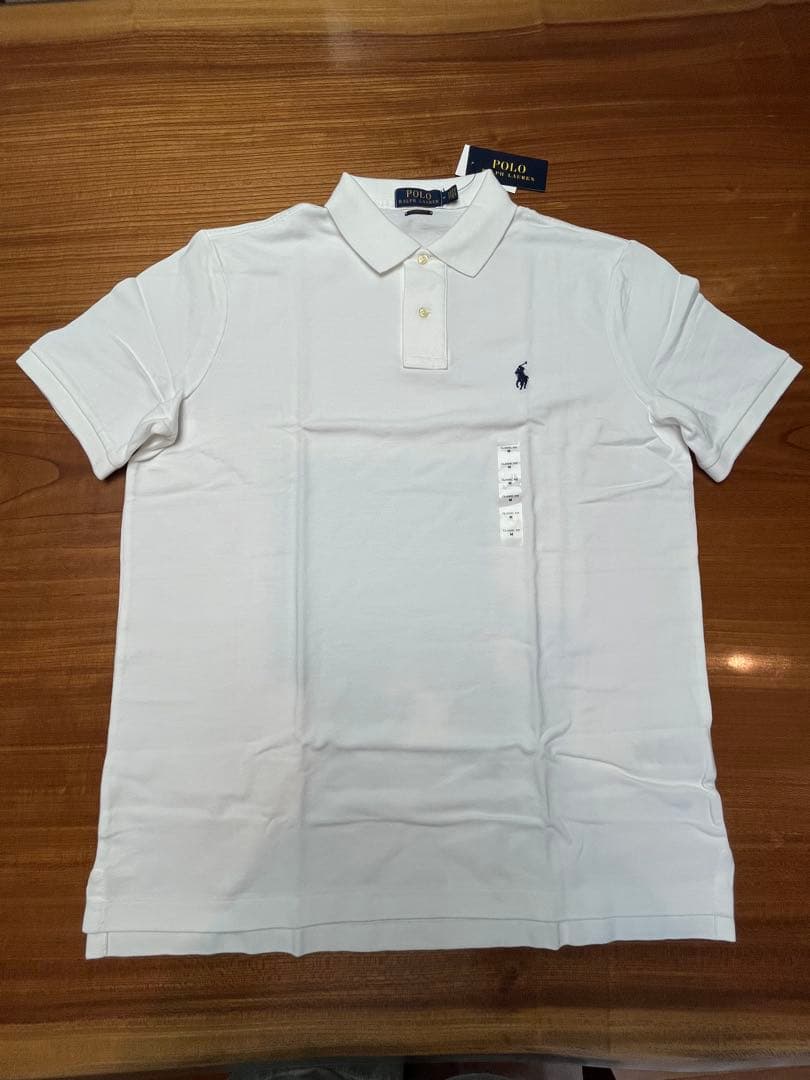 【新品】Polo Ralph Lauren ホワイトポロシャツ 2枚セット