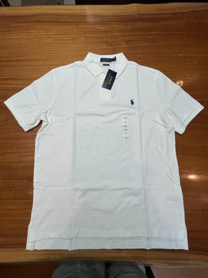 【新品】Polo Ralph Lauren ホワイトポロシャツ 2枚セット