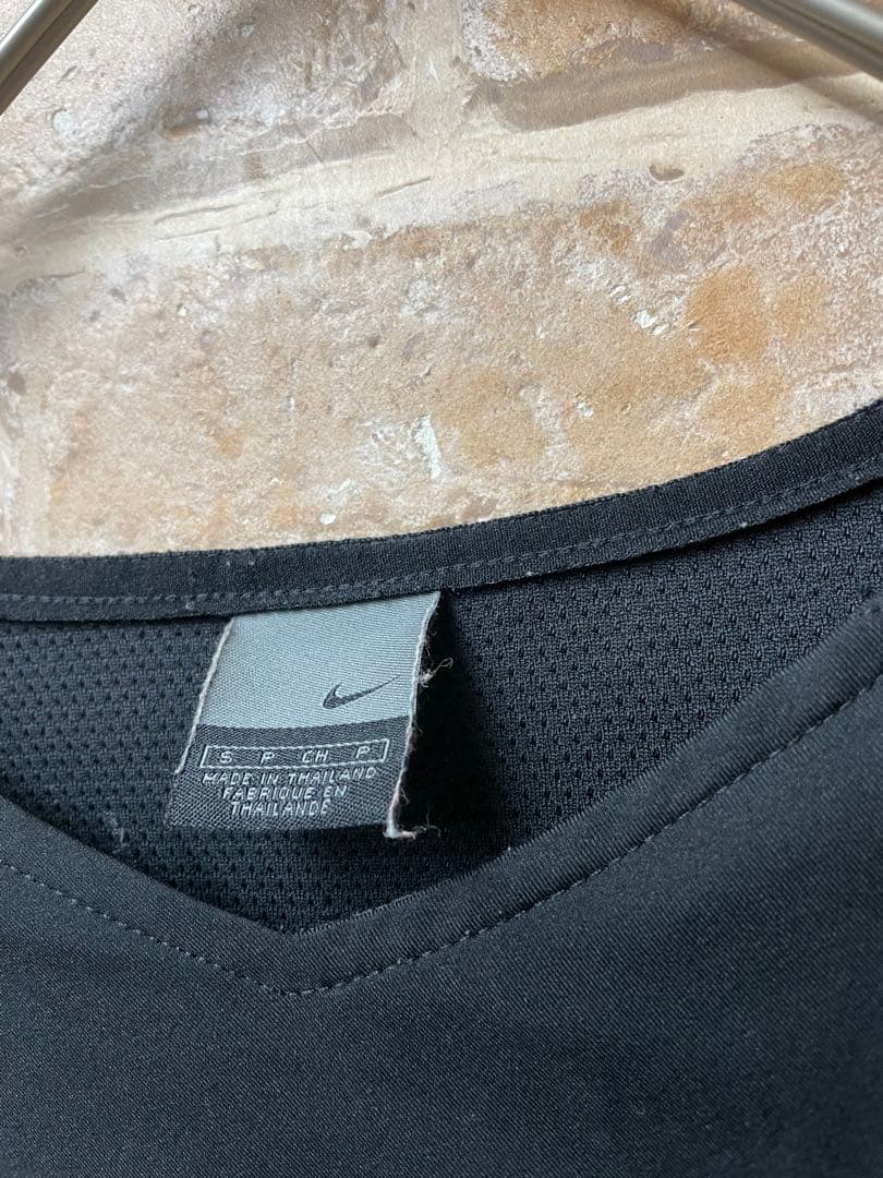 00s NIKE マンチェスターユナイテッド　サッカーシャツ　タンクトップ　黒