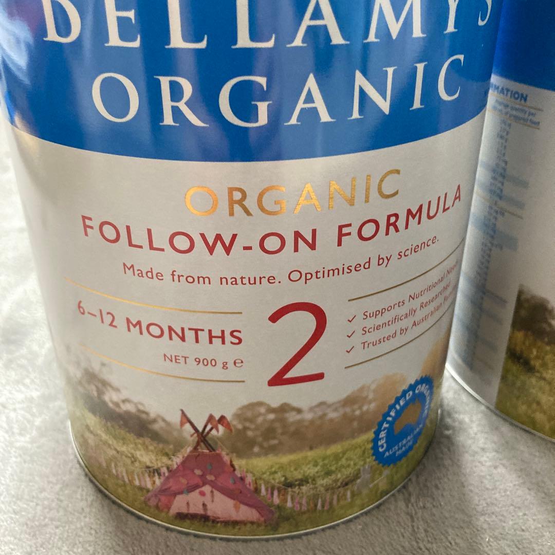Bellamy's Organicミルク 3缶セット　ベラミーズ　6-12ヶ月