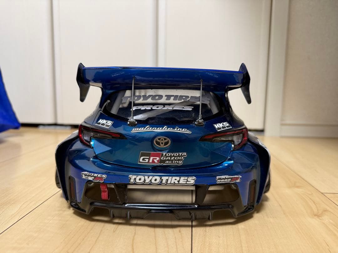 アディクション　GRカローラ　toyotires 松山北斗選手仕様