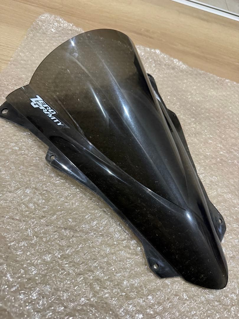 zx25r ゼログラビティ 社外スクリーン ダブルバルブ