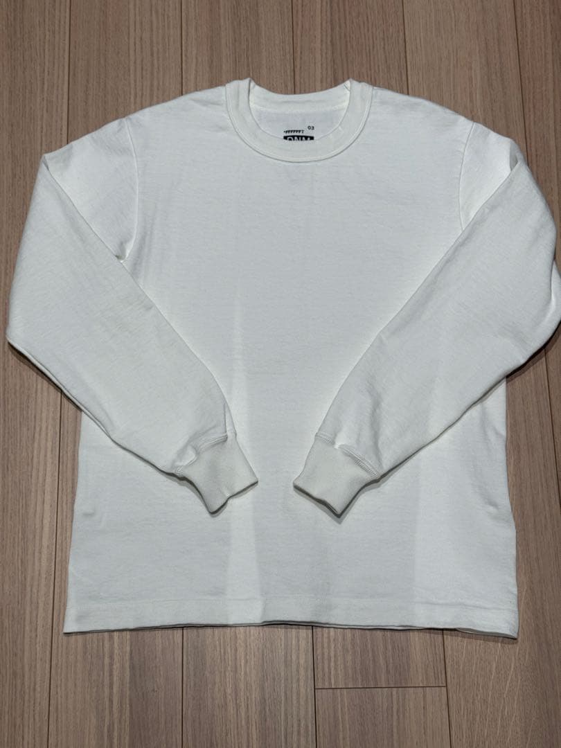 店舗限定 FFFFFFT DNM size03 L 白ロンT 木村拓哉 新品