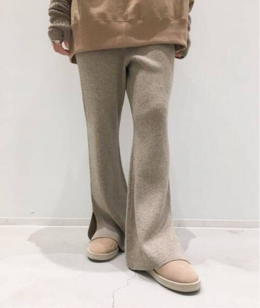L'Appartement アパルトモン KNIT PANTS