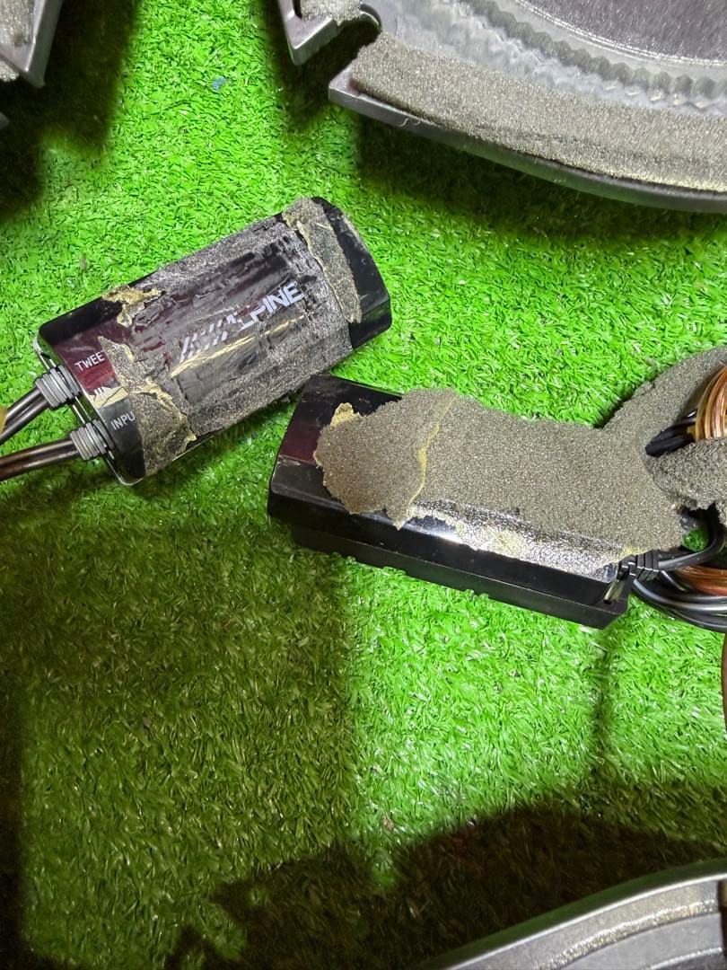 DDL-R170s STL-17cALPINE スピーカーセット 配線付き