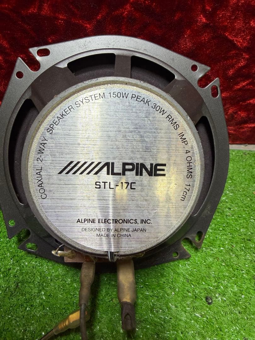 DDL-R170s STL-17cALPINE スピーカーセット 配線付き