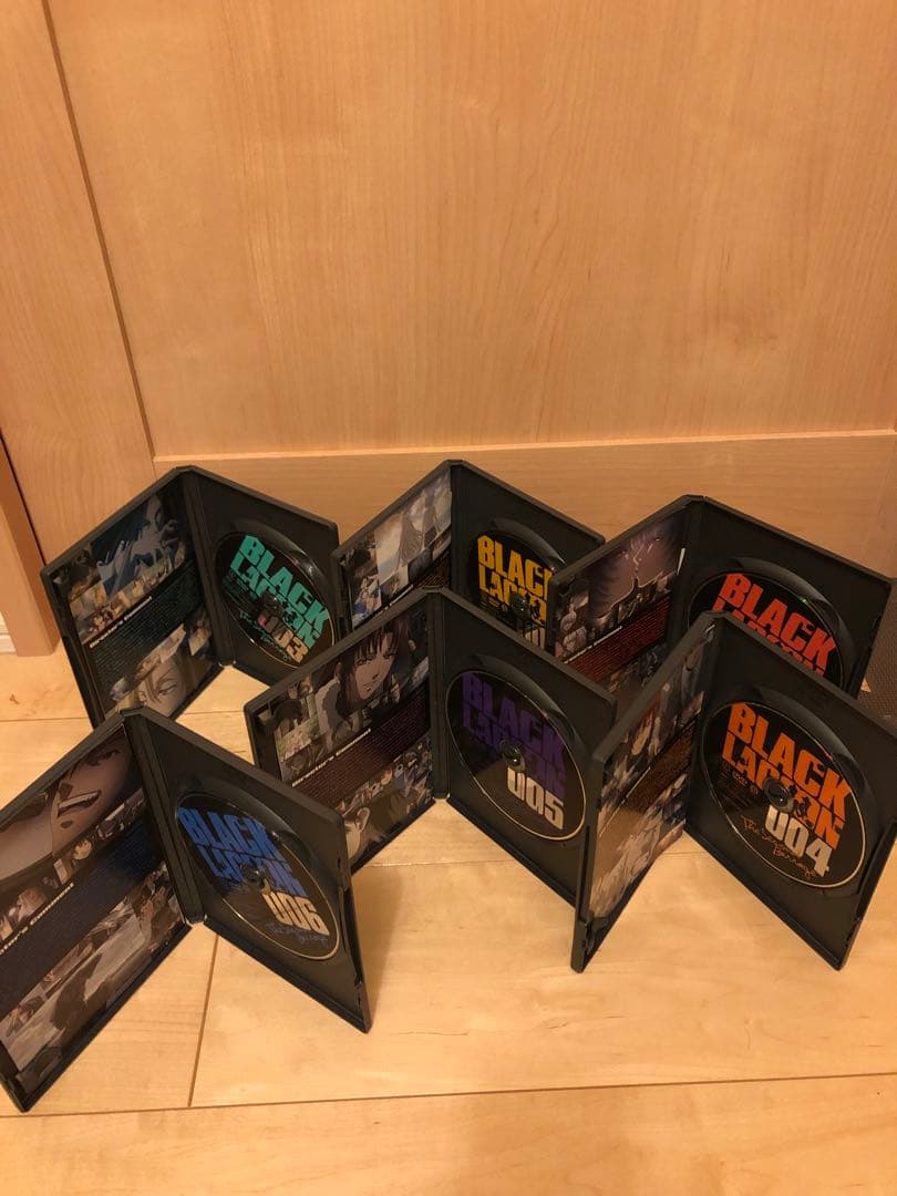 【DVD】ブラックラグーン BLACK LAGOON 1～3期 全巻セット