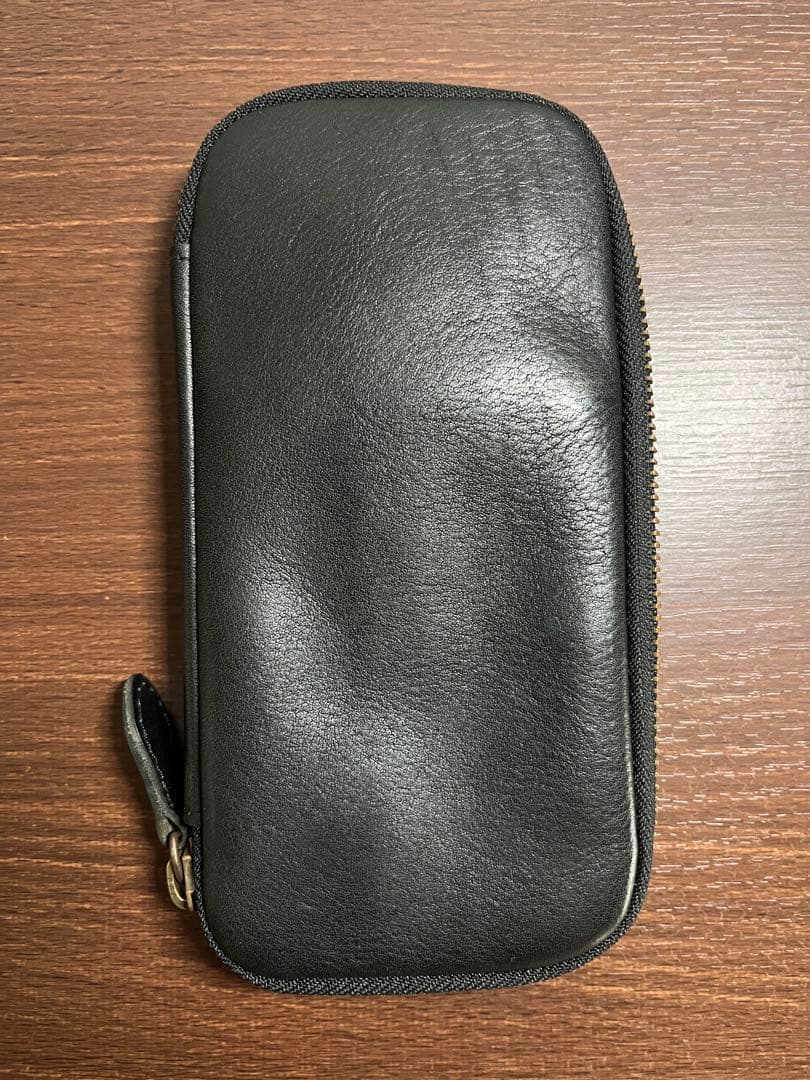 アンドリーベ &liebe 栃木レザー ジップペンケース 筆箱 万年筆