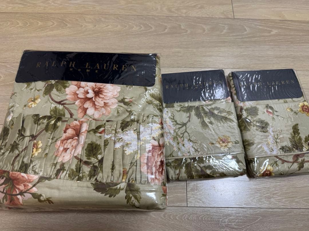 新品Ralph Lauren  寝具3点セット 230x210(キング)