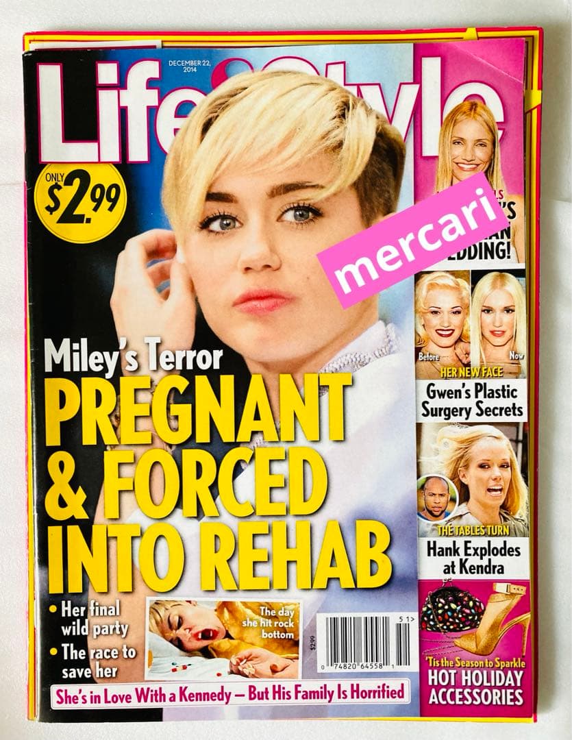 【今月まで】マイリー・サイラス 表紙雑誌 まとめ売り バラ売り不可です。