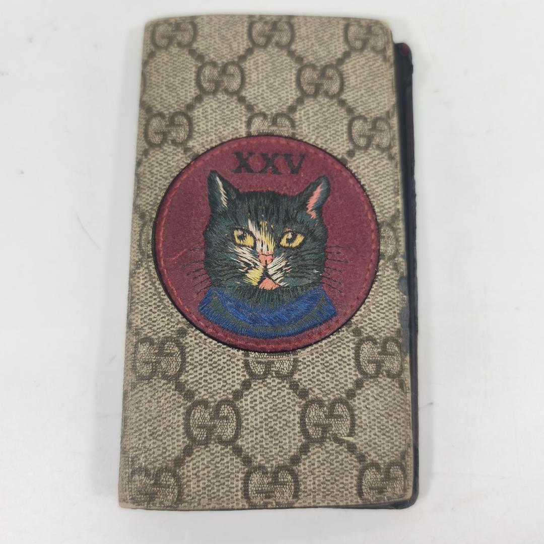 GUCCI 手帳型ケース ミスティックキャット　iPhone ６.7.8.SE