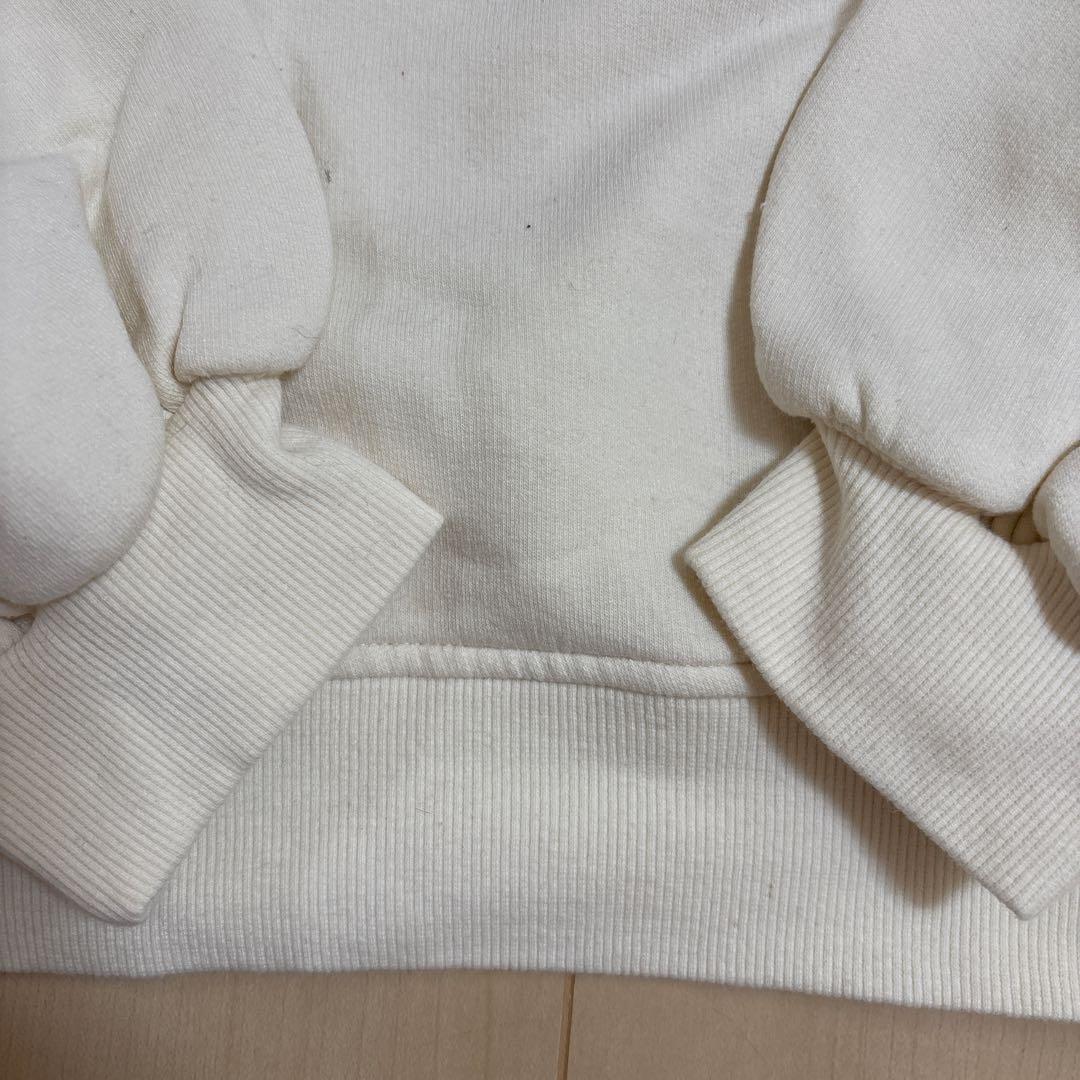 UGGロゴトレーナー　白XS