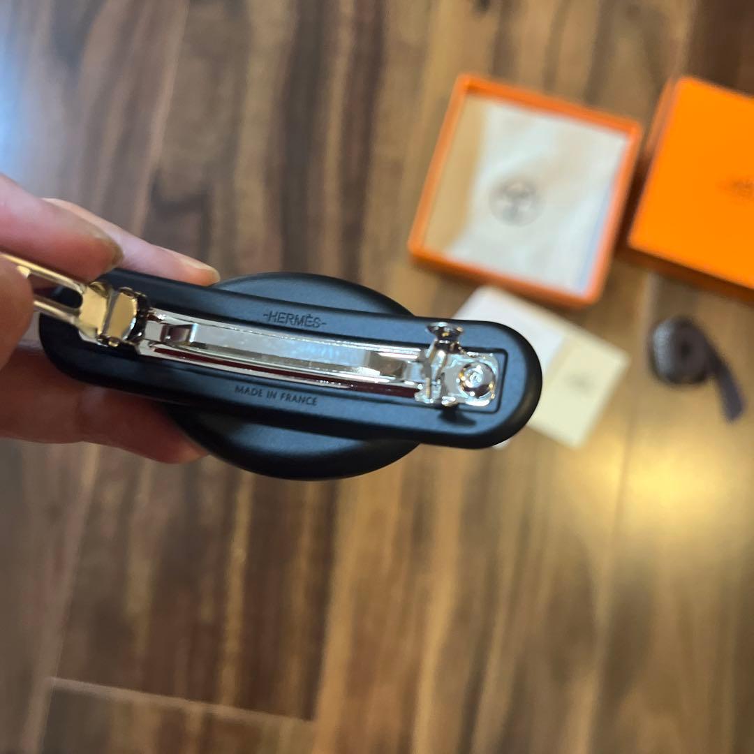 本日お値下げエルメス　バレッタシェーヌダンクル