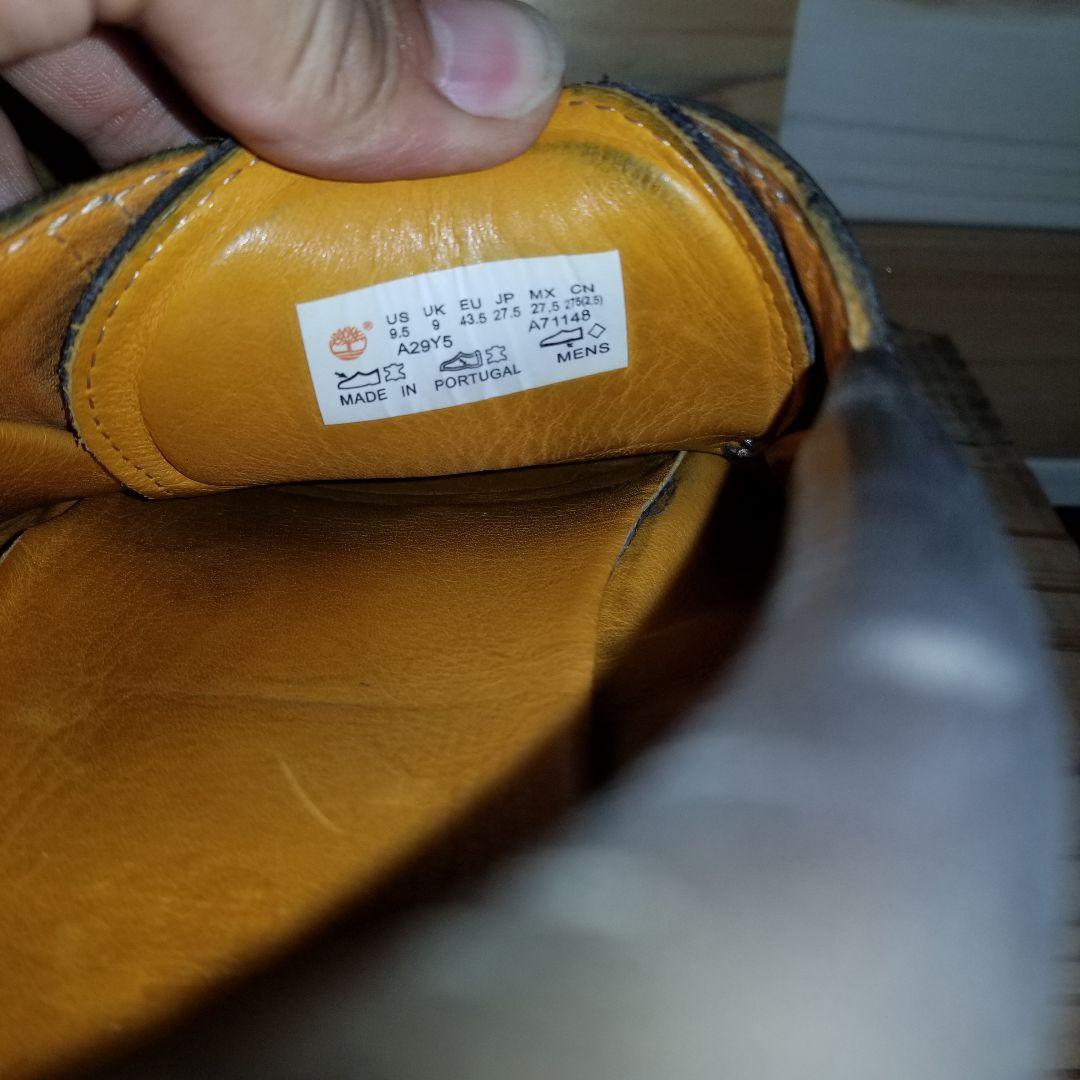 美品　Timberland ティンバーランド 3eye スリーアイ 27.5　黒