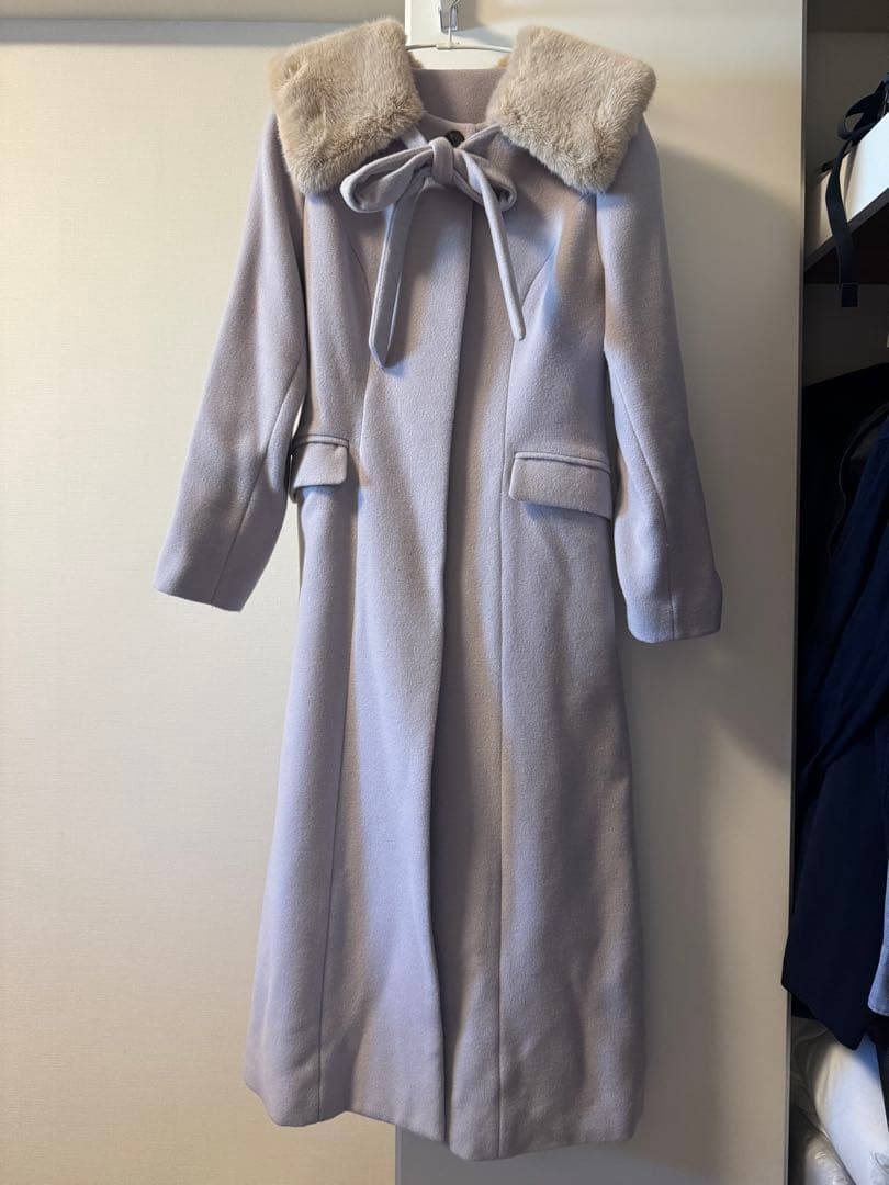 Herlipto Mirage Tippet Long Coat Sサイズ