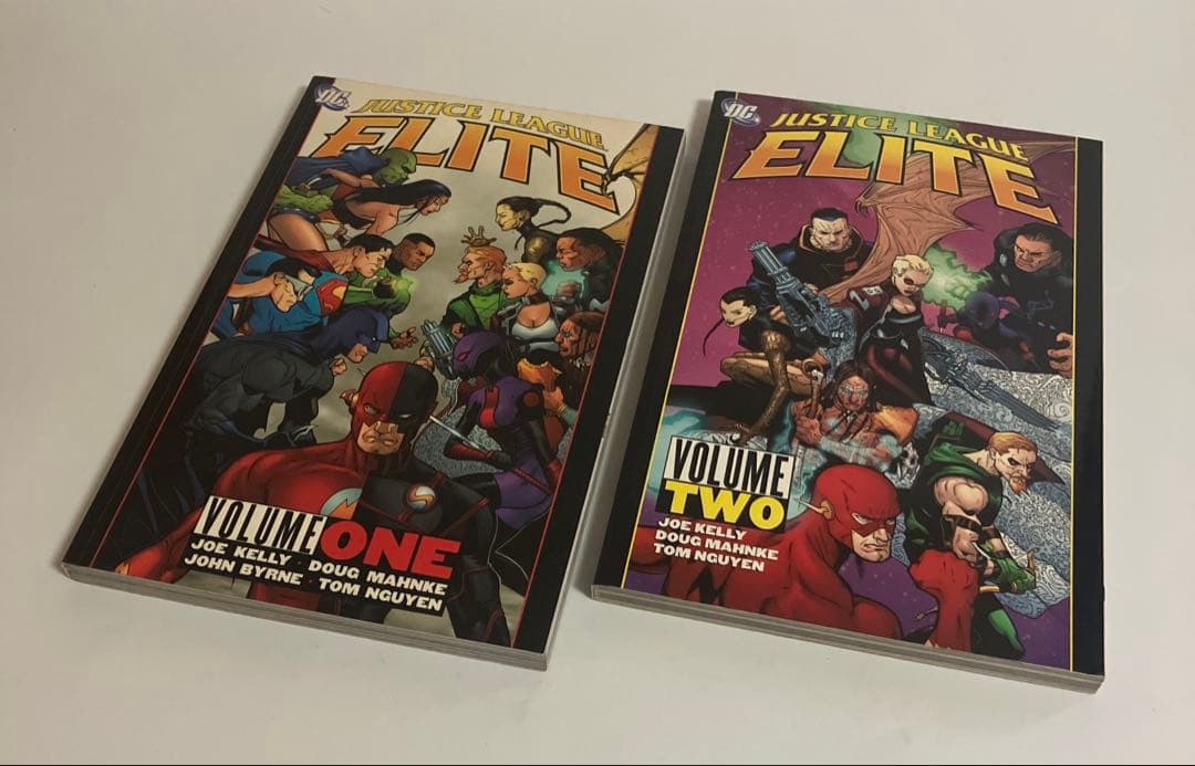 アメコミ・英語　JUSTICE LEAGUE ELITE 1.2巻セット