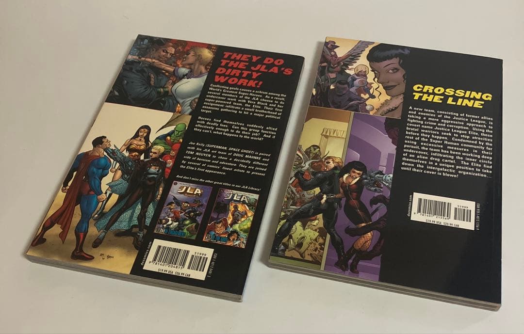 アメコミ・英語　JUSTICE LEAGUE ELITE 1.2巻セット