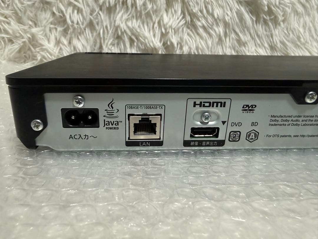 【美品】Panasonic Blu-rayプレーヤー DMP-BDT180-K