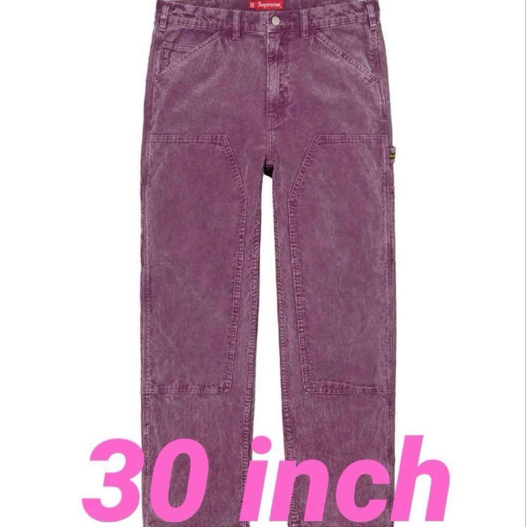 パンツ Supreme Double Knee Corduroy Purple 30