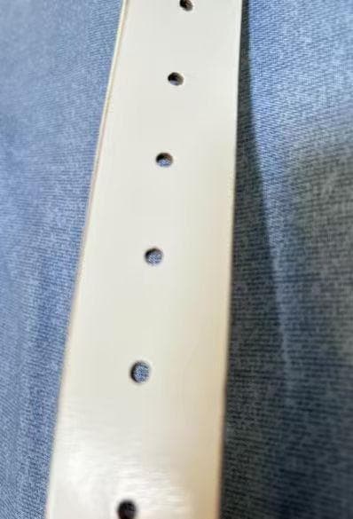 断捨離 UNDERCOVER BELT ホワイト ベルト