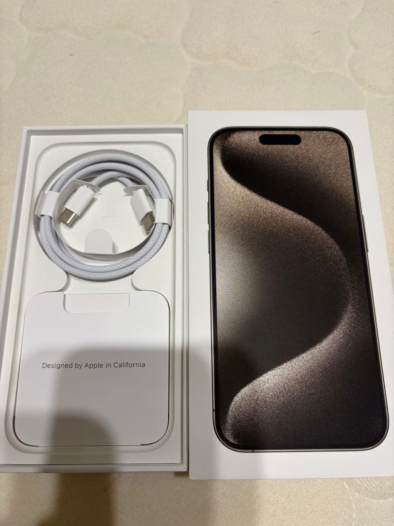 スマートフォン本体 iPhone 15 pro