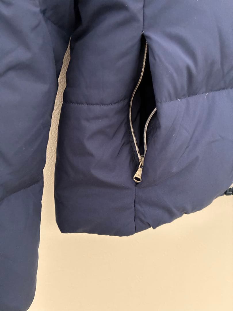 ポロ ラルフローレン ダウンジャケット 160 キッズ　紺色