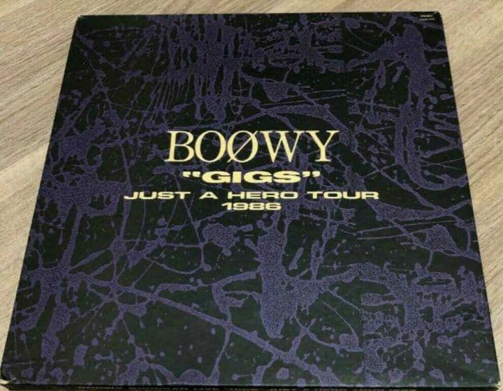 【BOOWY】just a hero tour 1986 限定CDボックス