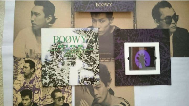 【BOOWY】just a hero tour 1986 限定CDボックス