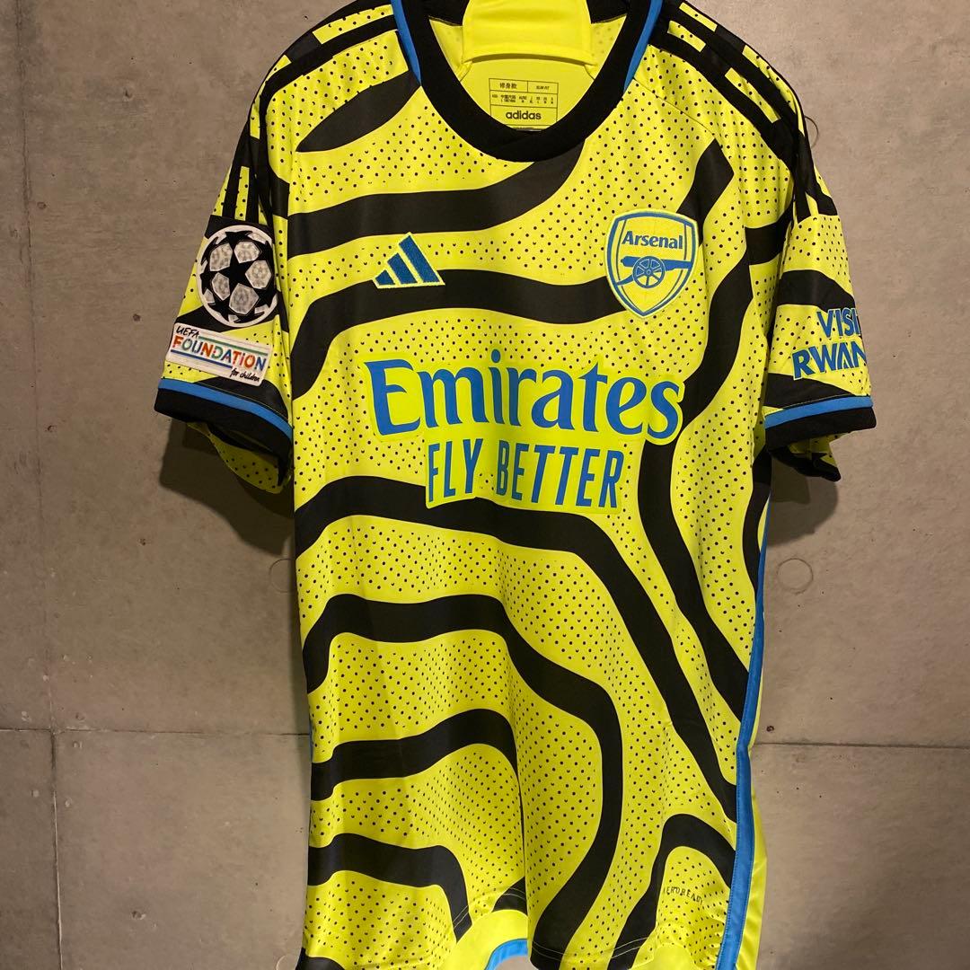 ティンバー　アーセナル　 23/24　アウェイ　CL仕様