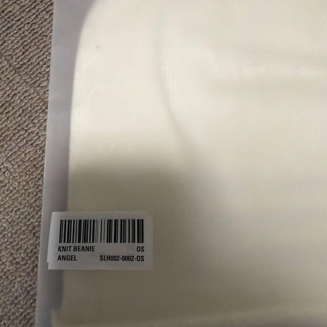 SKYLRK KNIT BEANIE ANGEL ホワイト ビーニー　即日発送