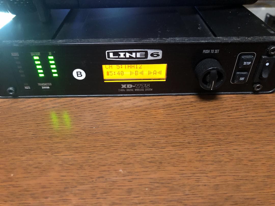 り*た様 LINE 6 XD-V75 ワイヤレスマイクシステム(マイクはV55-